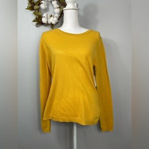 NWT Ellen Tracy Cashmere Sweater